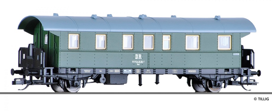 Reisezugwagen 2. Kl. Baai DR Ep.IV,