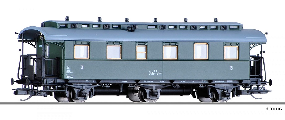 Reisezugwagen 3. Klasse C3i BBÖ Ep.III.