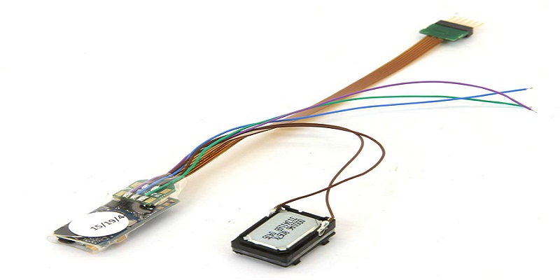 LokSound 5 micro, DCC/MM/SX/M4, NEM651, mit Lautsprecher 11x15mm