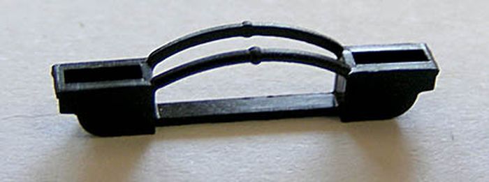 Merev kuplung, fekete Karwendel