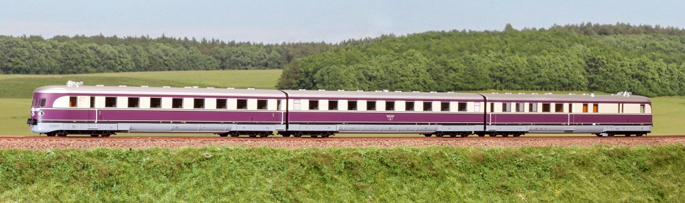 Triebzug SVT137 'Köln', DRG, Ep.II, 3-teilig, DC-Digital