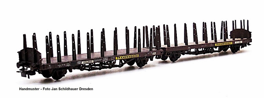 Flachwagen-Doppeleinheit Laas, DBAG, Ep.V