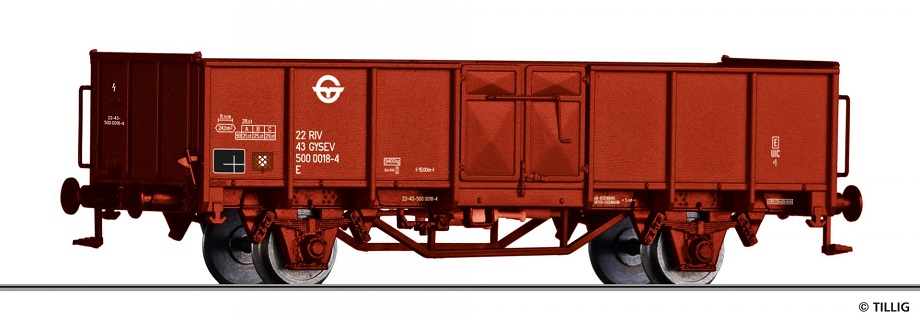 Offener Güterwagen E GySEV Ep.IV.