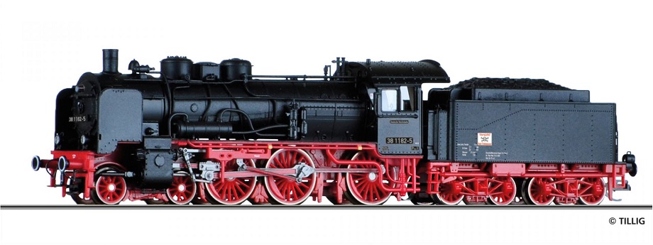Dampflokomotive 38 1182-5 