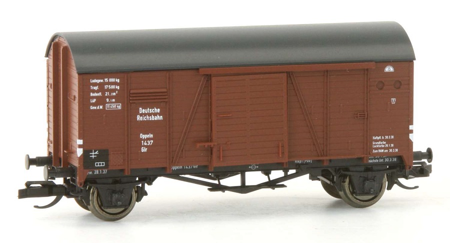 Gedeckter Güterwagen 'Oppeln', DRG, Ep.II