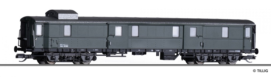 Gepäckwagen D4üh  ÖBB Ep.III. 