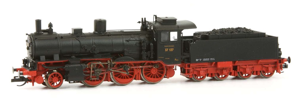 Dampflok BR37 0-1 (pr. P6), DRG, Ep.II, DC-Digital
