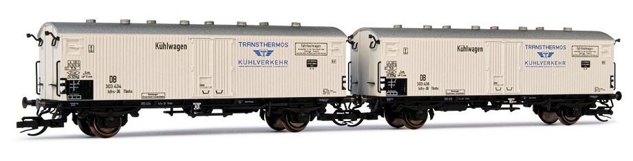 2er Set Fährbootwagen, DB, Ep.III 'Transtermos'