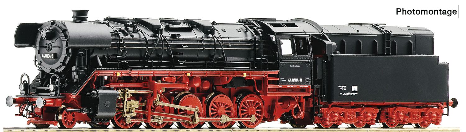 Dampflok 44 0104-8, DR, Ep.IV