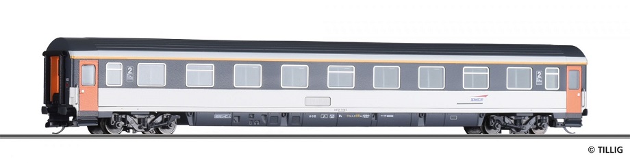 Reisezugwagen 2. Kl. B9u  SNCF