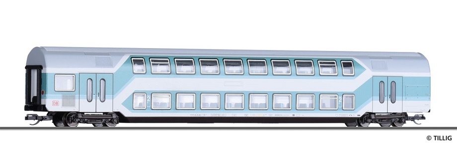 Doppelstockwagen 2. Kl. DBz 750 DB AG Ep.V.