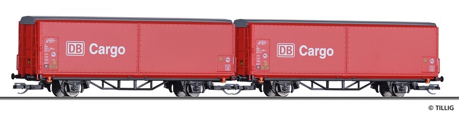 Schiebewandwagen-Einheit Hirrs-tt 325 DB Cargo Ep.V.