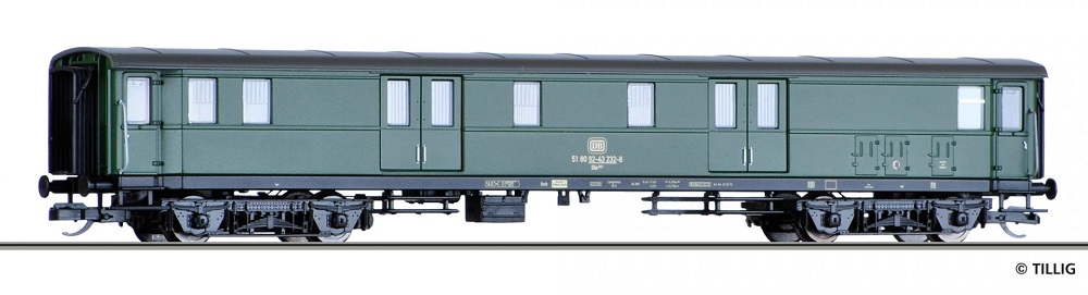 Gepäckwagen Due 941 DB  Ep. IV. eilzug