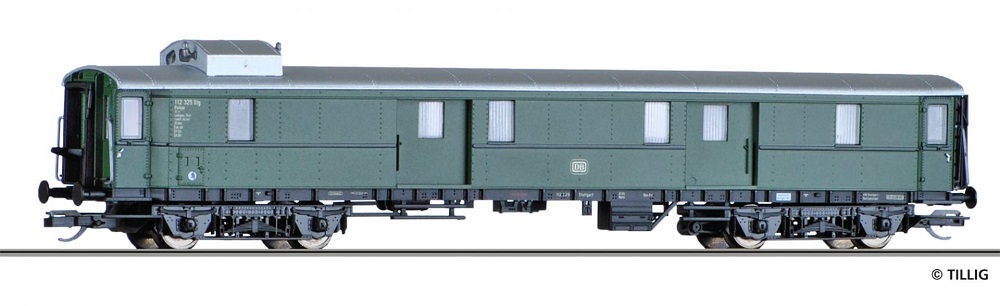 Gepäckwagen Pw4y der DB eilzug