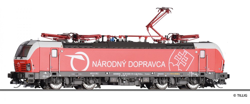 Elektrolokomotive Reihe 383 der S Rail Lease / ZSSK (SK)