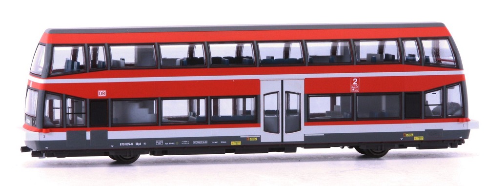 Doppelstock-Schienenbus 670 005-8, DBAG, Ep.V, DC-Digital
