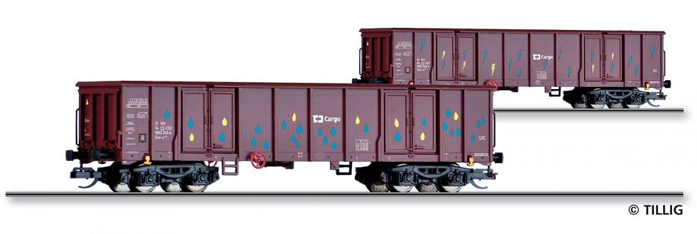 Offener Güterwagen Eas-u CD Ep. VI.