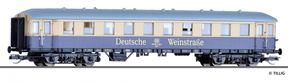 Gesellschaftswagen WGye 839 „Deutsche Weinstraße“ DB Ep.IV.