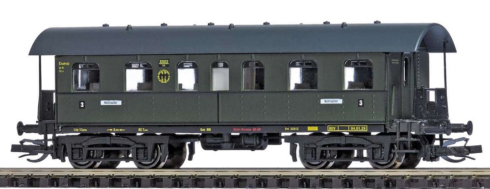 Personenwagen 'Langenschwalbacher', DRG, Ep.II