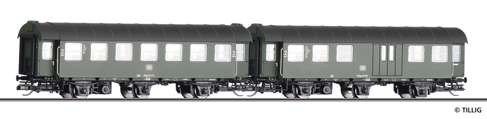 Reisezugwagen-Paar der DB Ep.IV.