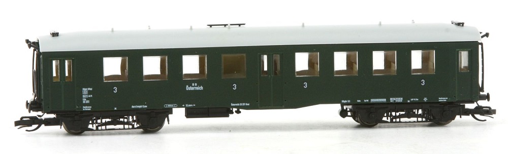 Personenwagen Bauart 'Altenberg', 3. Klasse, BBÖ, Ep.III, 2. BN