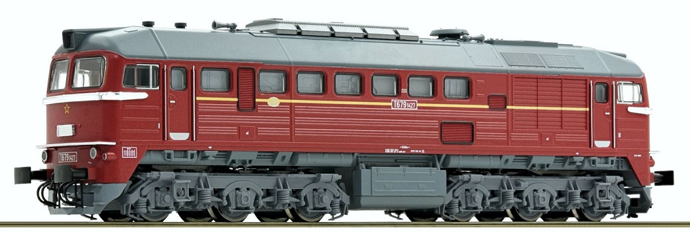 Diesellok T 679, CSD, Ep.IV, DC-Sound