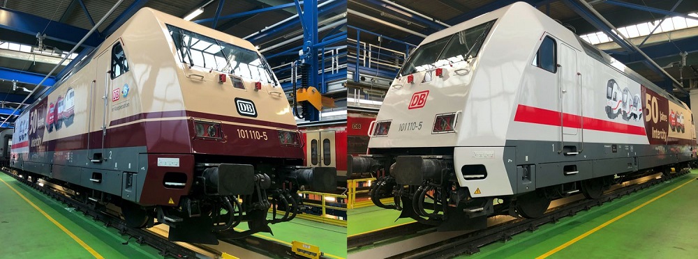 E-Lok 101 110-5, DBAG, Ep.VI '50 Jahre Intercity'