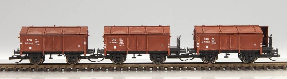 3er Set Klappdeckelwagen, CSD, Ep.III