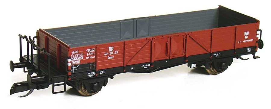 Offener Güterwagen 'Linz', DR, Ep.III, mit Bremserbühne