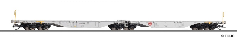 Containertragwagen Sggmrs ZSSK Ep.V.