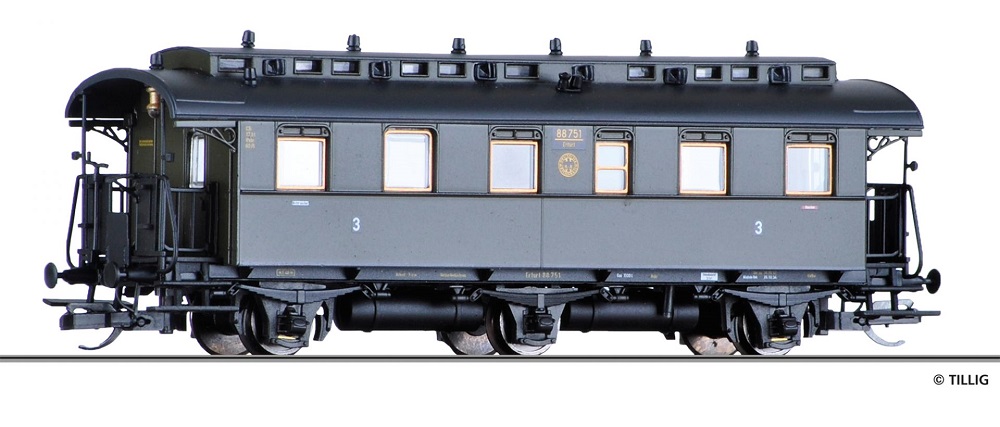 Reisezugwagen 3. Kl. DRG Ep.II.