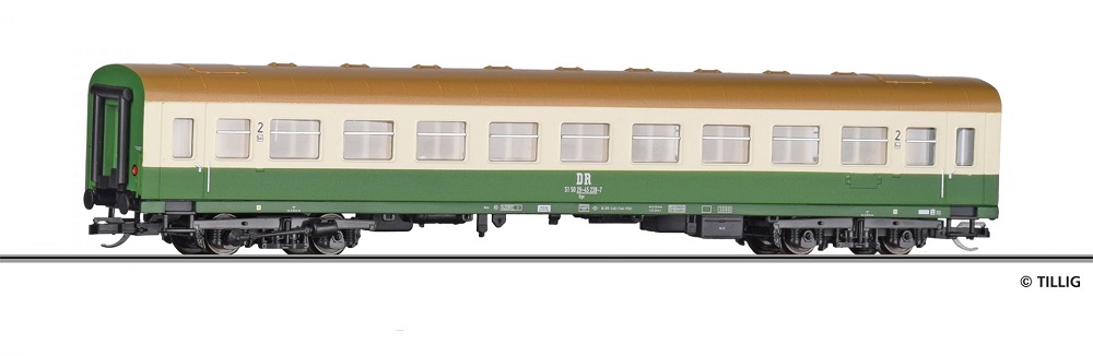 Reisezugwagen 2. Kl. Bg DR Ep. IV. 