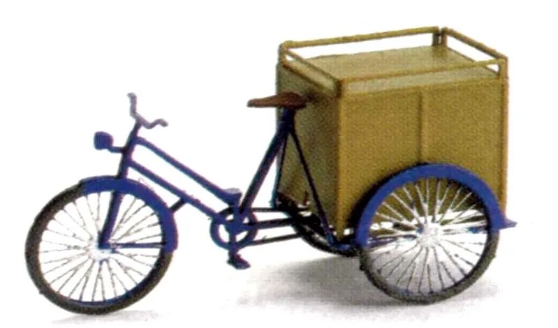 Teherkerékpár, hátsó dobozzal - építőkészlet!!!