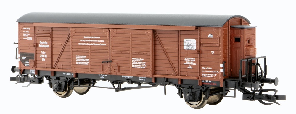 Fährbootwagen 'Trier' Gfh, DRG, Ep.II