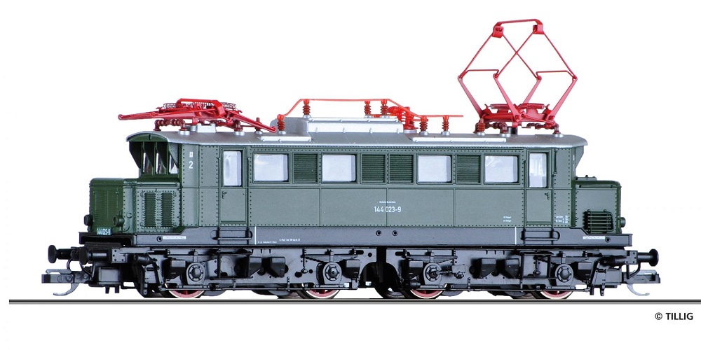 Elektrolokomotive BR 144 der DB