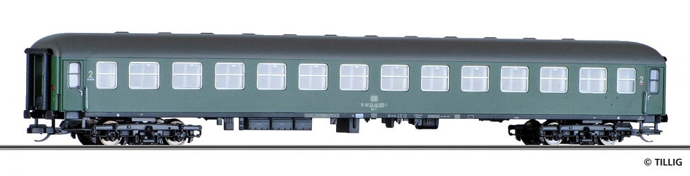 Reisezugwagen 2. Kl. Bm 232 DB Ep.IV.