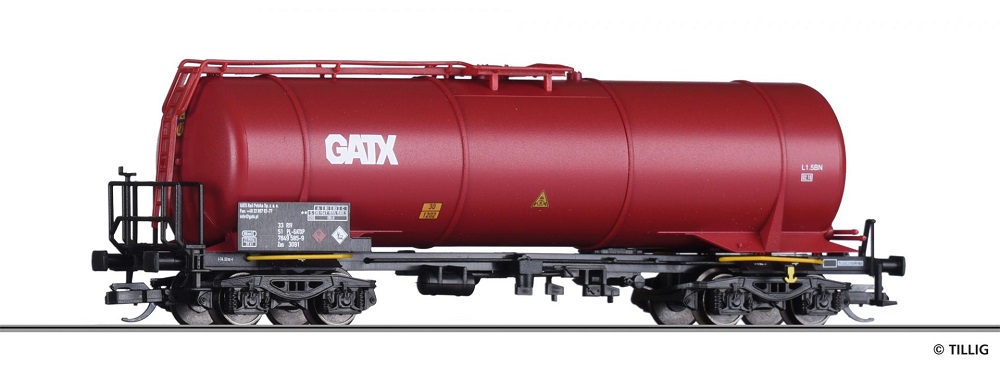 Kesselwagen Zas der GATX Rail Polska