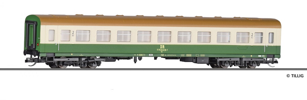 Reisezugwagen 2. Kl. Bg DR Ep.IV.