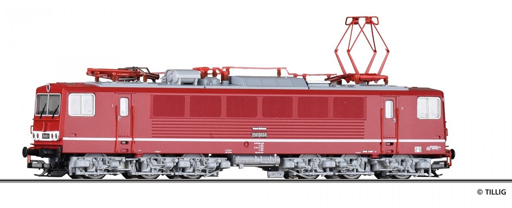 Elektrolokomotive 250 002-3 DR Ep.IV.