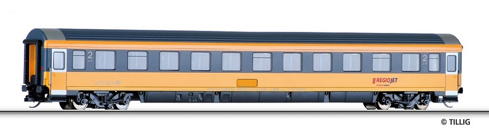 Reisezugwagen 2. Kl. Bmz RegioJet  Ep.VI.