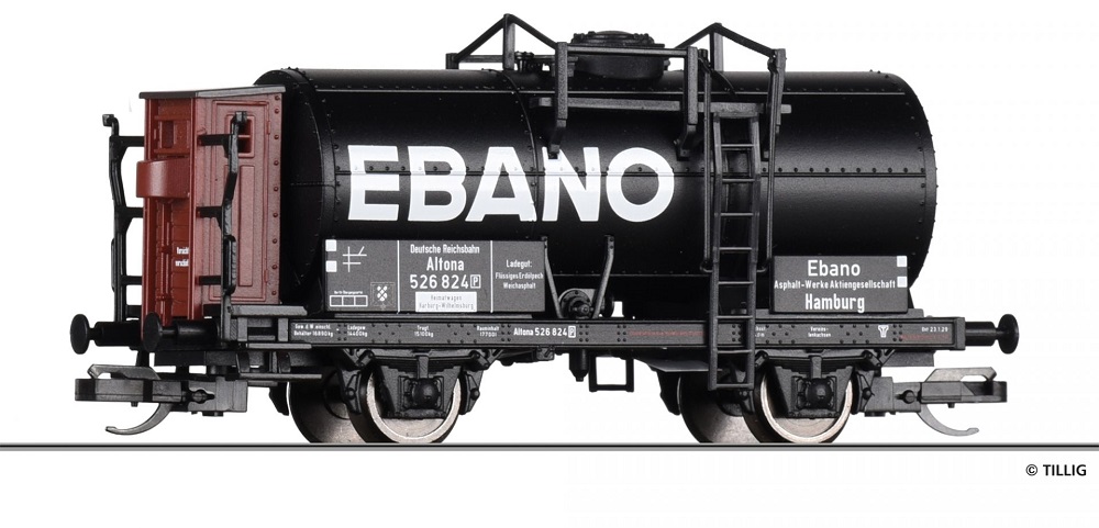 Kesselwagen EBANO, DRG  Ep.II.