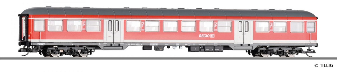 Reisezugwagen 2. Kl. Bn 447.5 DB AG silberling, 