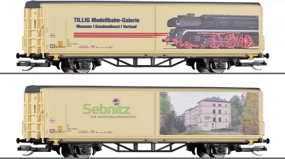 Souvenirwagen „TILLIG/Kunstblume Sebnitz