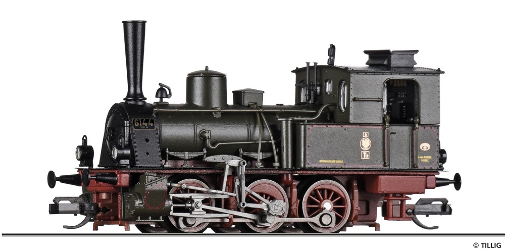Dampflokomotive T3 der K.P.E.V. Ep.I.