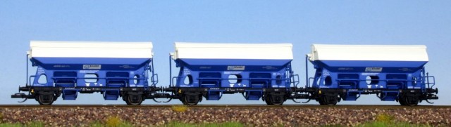 Önürítős vagonkészlet Tds, CZ-Vcs, Ep.VI 'Lhoist' 