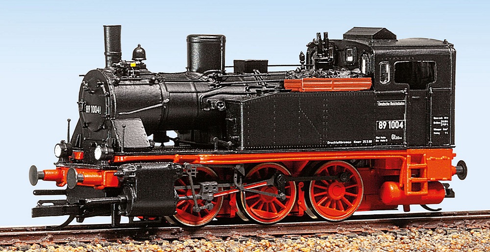 Dampflok BR 89, pr. T8, Museumslok Halle, Ep.VI