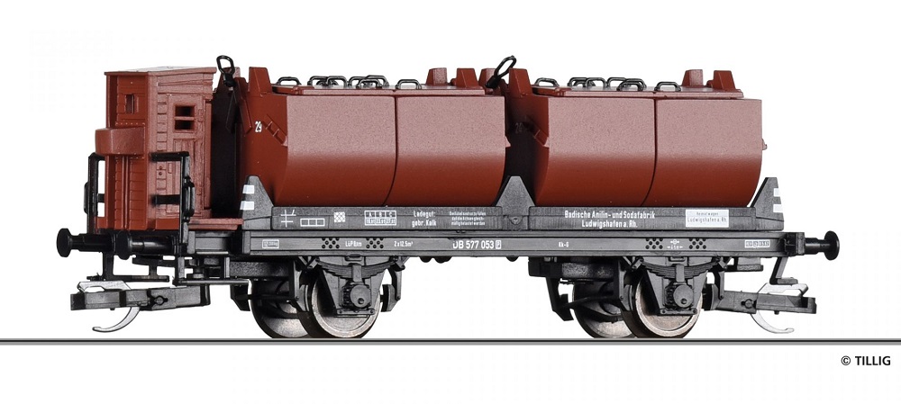 Kalkkübelwagen „Badische Anilin- und Sodafabrik“ DB Ep.III.