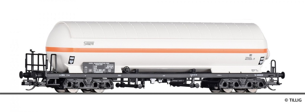 Gaskesselwagen, DB, Ep.IV 'SOGEFA Waggonvermietung GmbH'