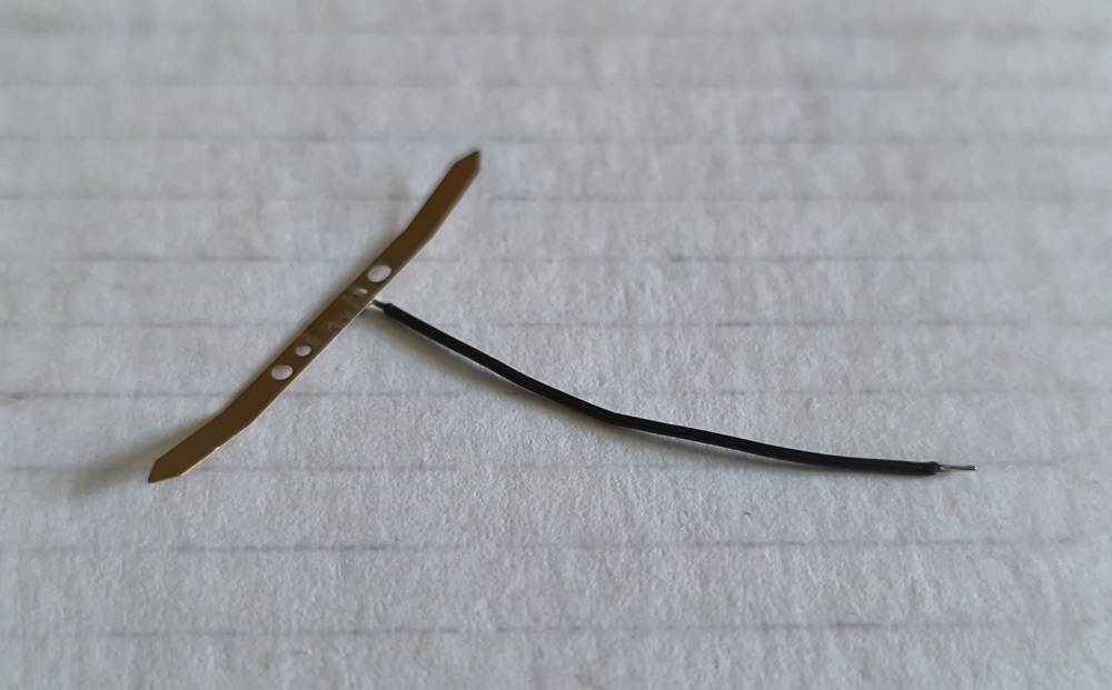 Stromfeder, recht., vollst V100