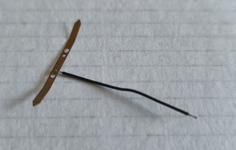 Stromfeder, links., vollst  V100